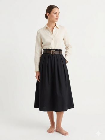 Amelie Pleated Skirt